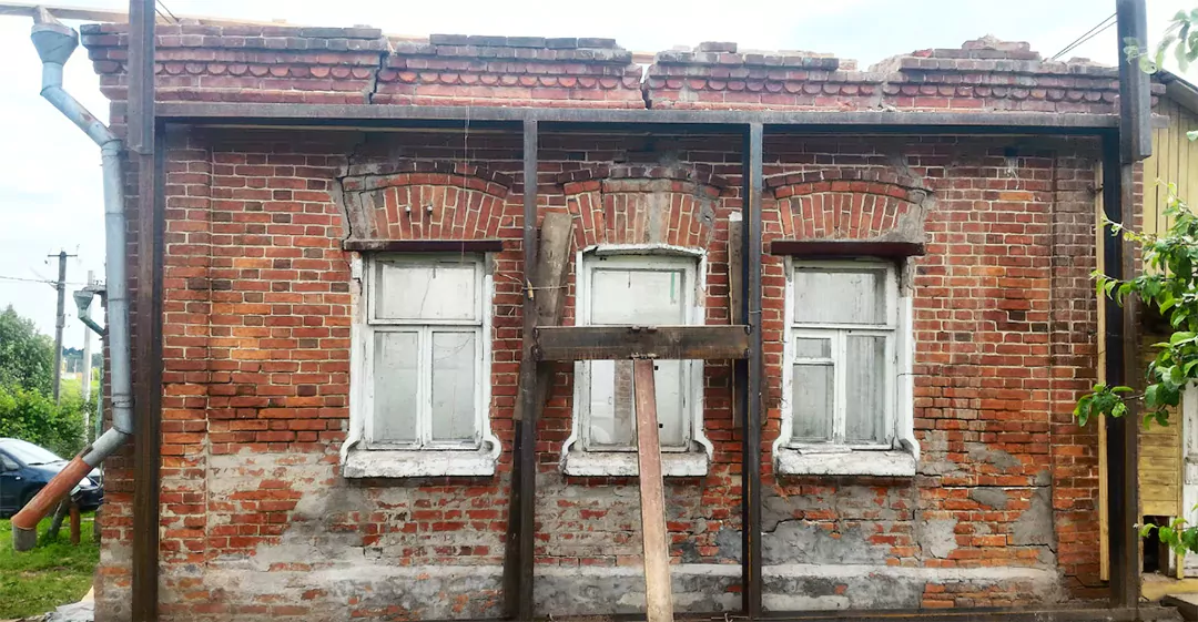 Локальная смета на ремонт кирпичных стен фасада здания