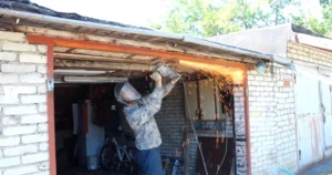 Смета на стяжку полов и демонтаж старых ворот гаража
