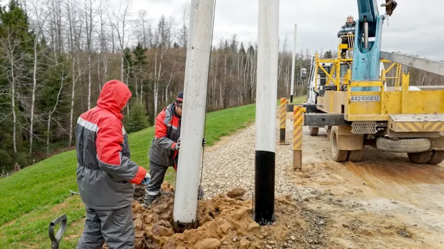 Смета на монтаж опор (Стойки) СВ для электроснабжения коттеджного поселка